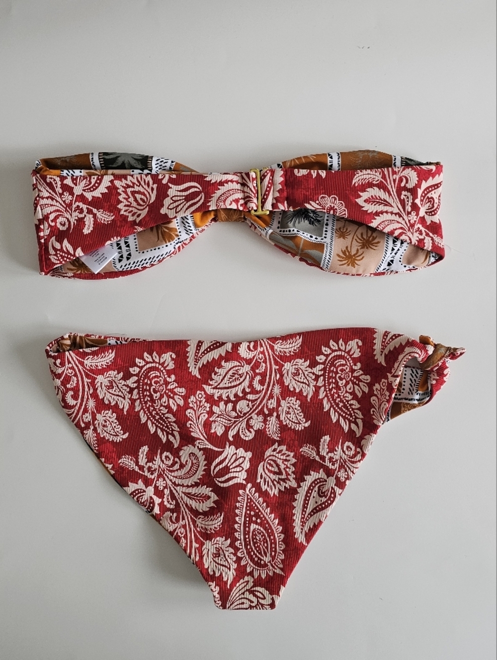 2Pc Reversible Bikini Set - Picture 2 of 4